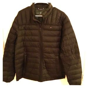 Tommy Hilfiger black down puffer coat